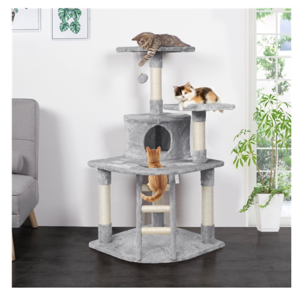 Never used 48in Cat Tree Tower w/ Scratching Post